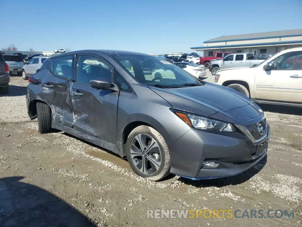 4 Photograph of a damaged car 1N4BZ1DV7NC558305 NISSAN LEAF 2022