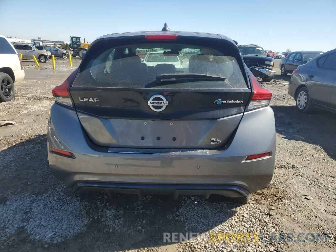 6 Photograph of a damaged car 1N4BZ1DV7NC558305 NISSAN LEAF 2022