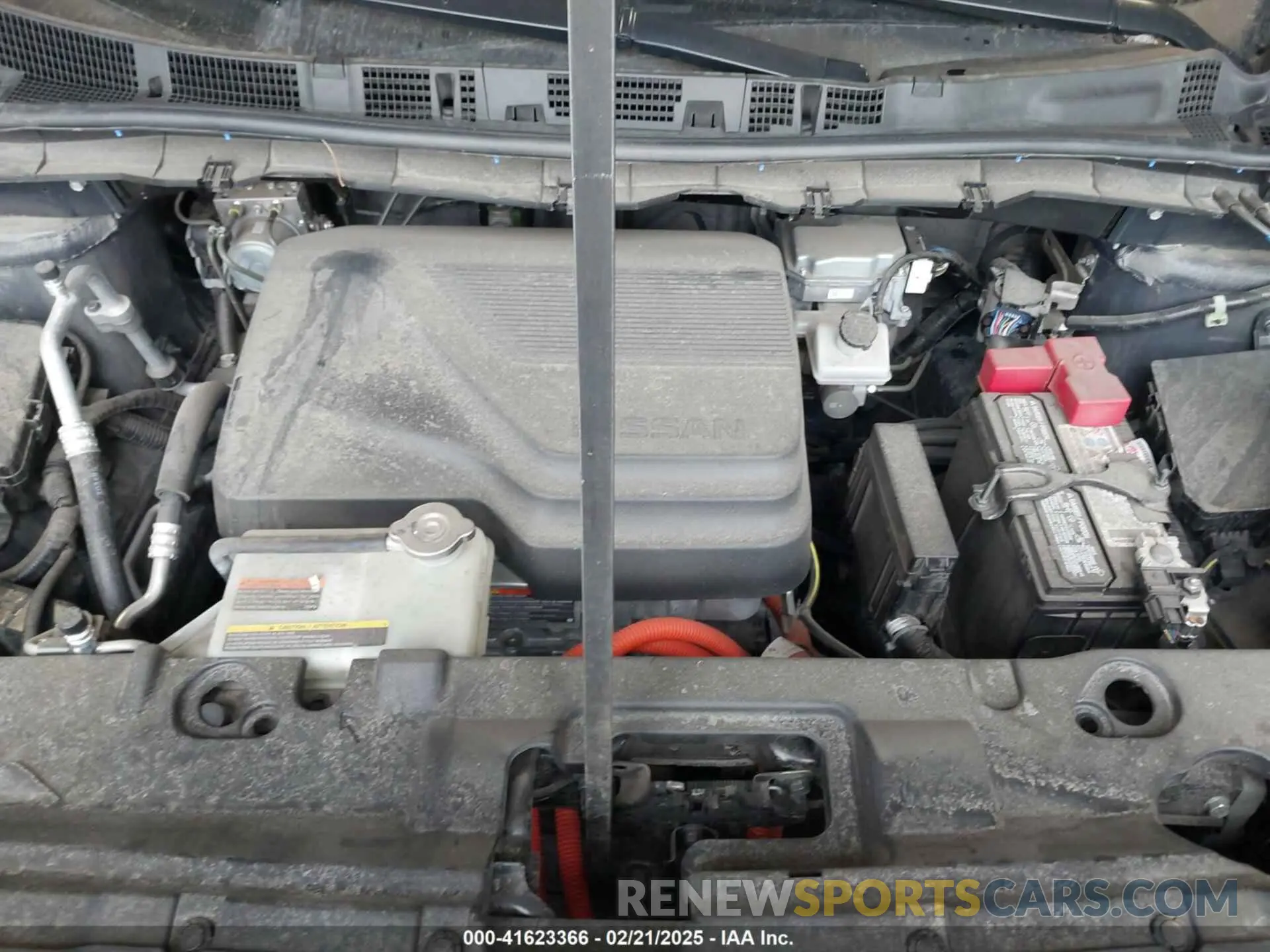 10 Photograph of a damaged car 1N4AZ1BV0PC553755 NISSAN LEAF 2023