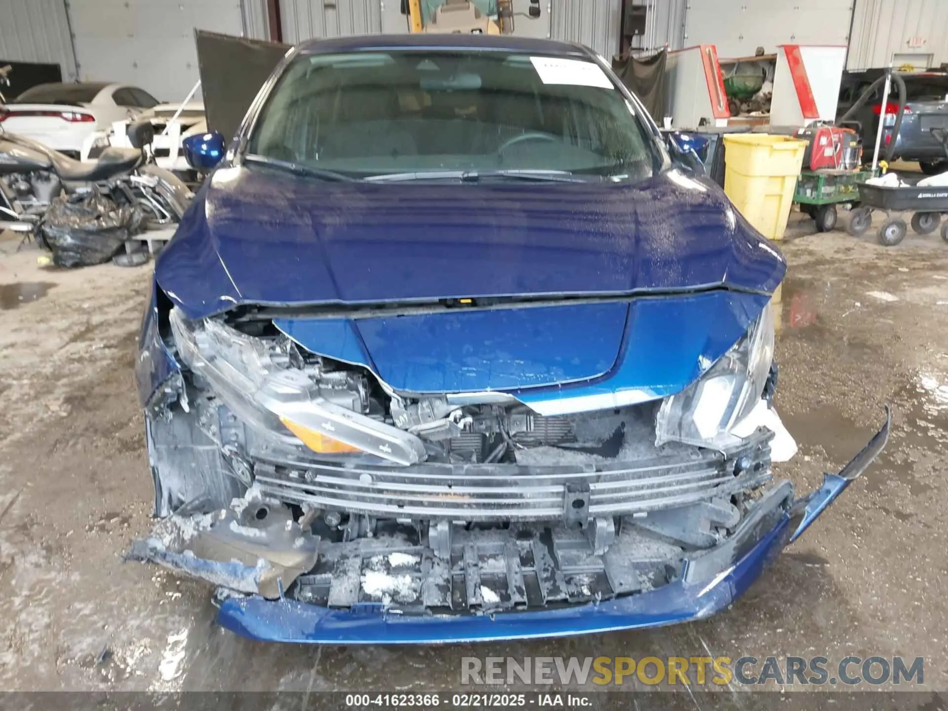 13 Photograph of a damaged car 1N4AZ1BV0PC553755 NISSAN LEAF 2023