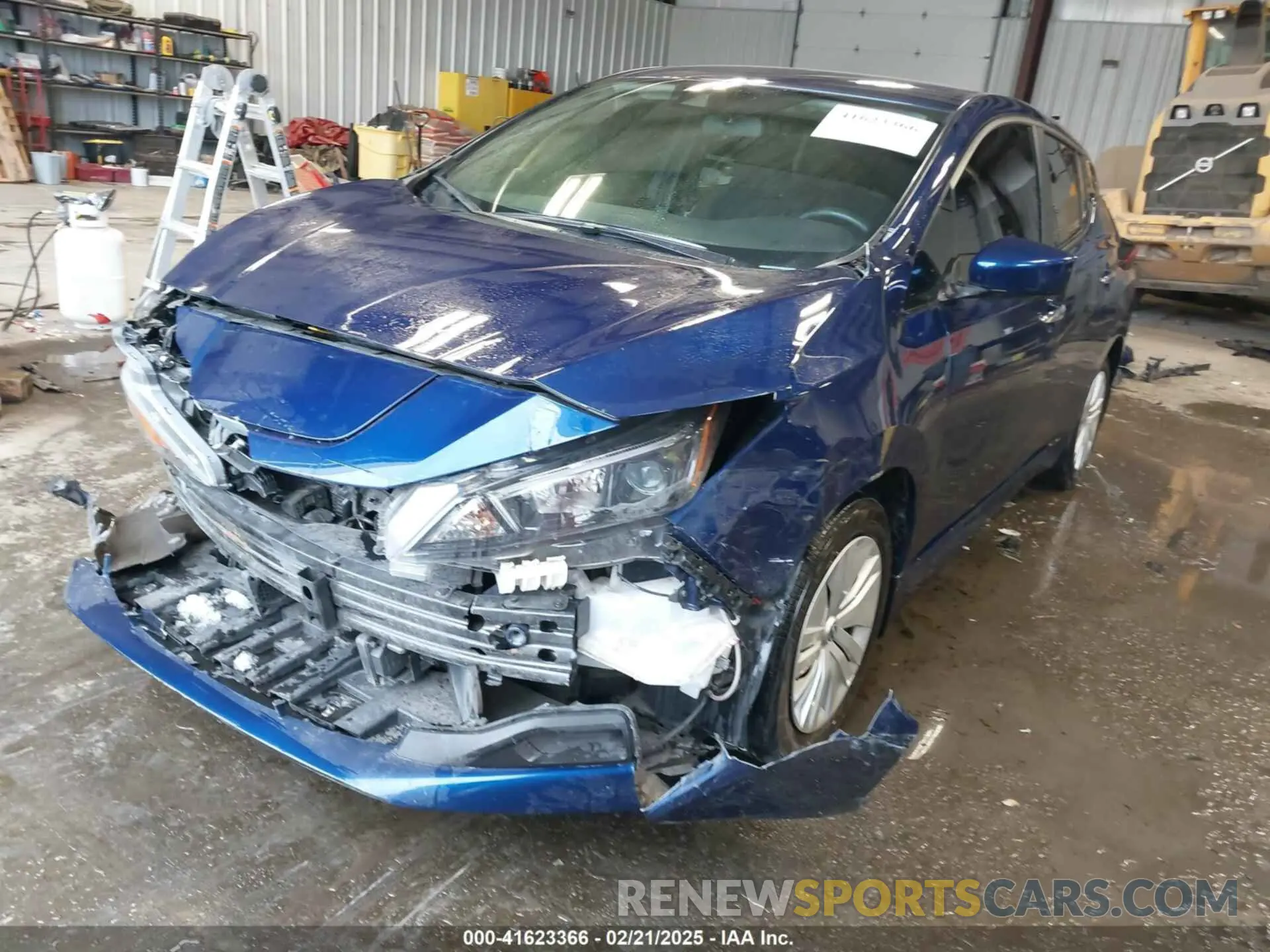 2 Photograph of a damaged car 1N4AZ1BV0PC553755 NISSAN LEAF 2023