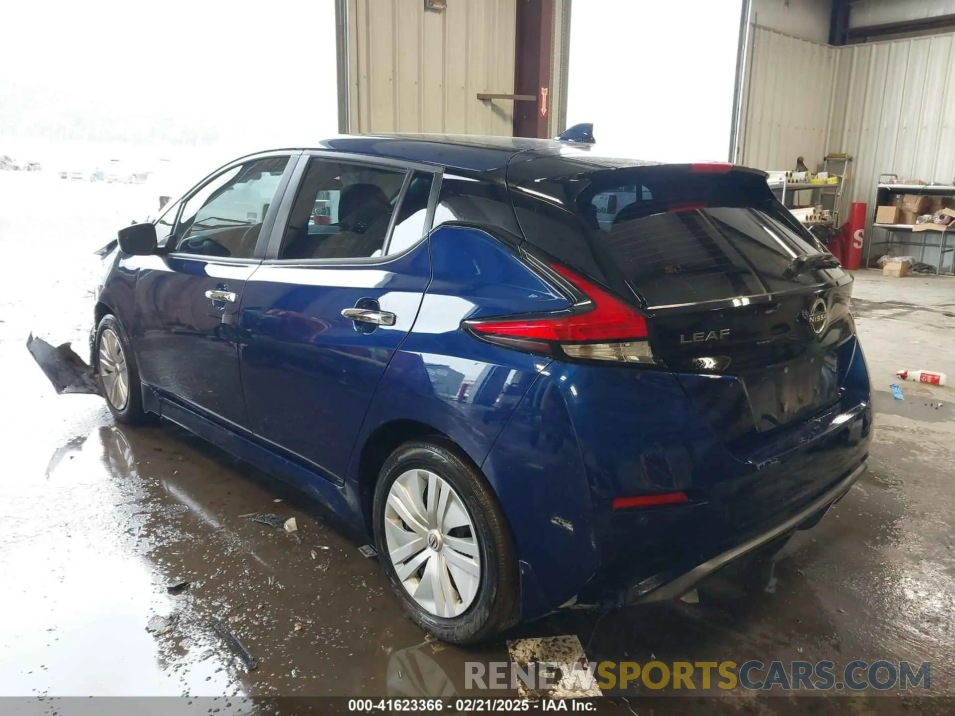 3 Photograph of a damaged car 1N4AZ1BV0PC553755 NISSAN LEAF 2023