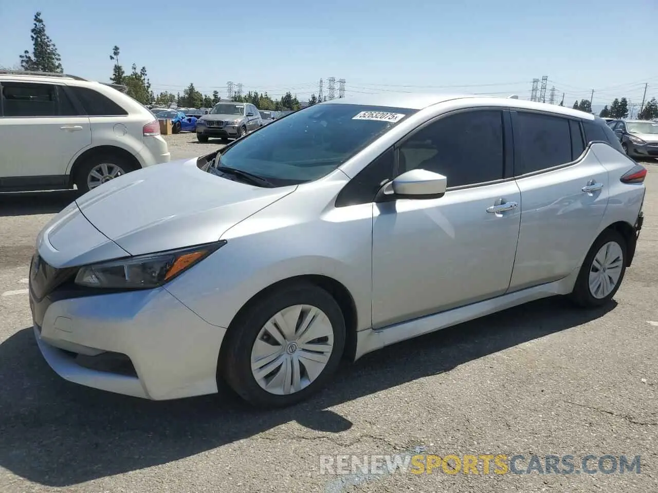 1 Photograph of a damaged car 1N4AZ1BV0PC555943 NISSAN LEAF 2023