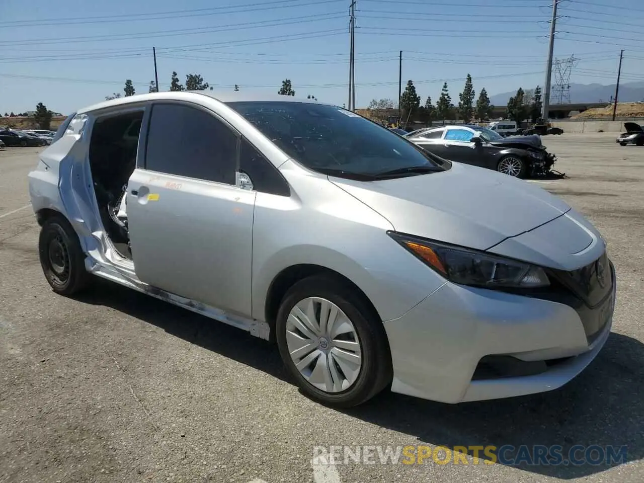 4 Photograph of a damaged car 1N4AZ1BV0PC555943 NISSAN LEAF 2023