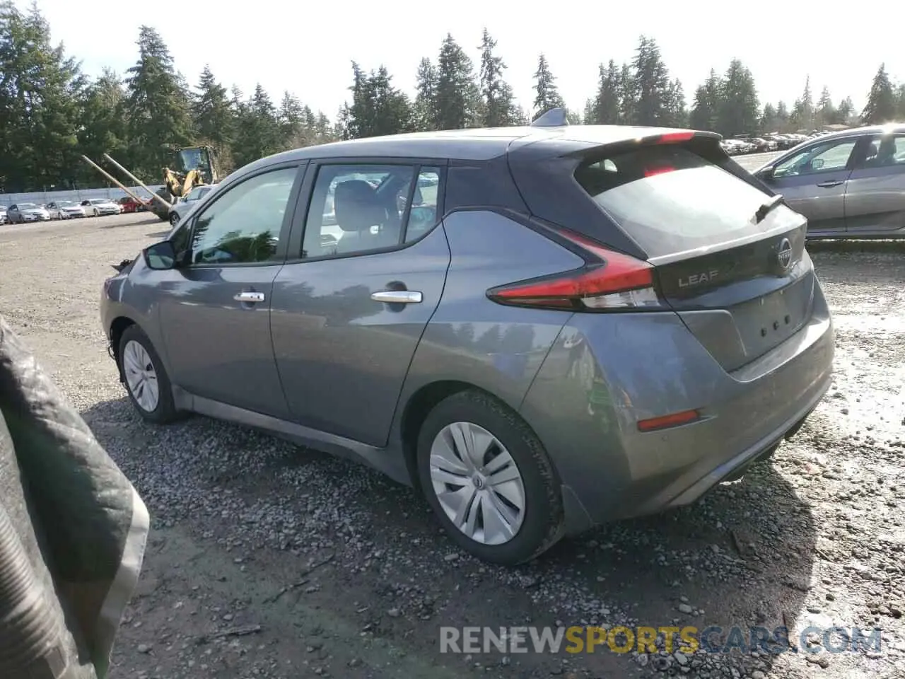 2 Photograph of a damaged car 1N4AZ1BV2PC555166 NISSAN LEAF 2023