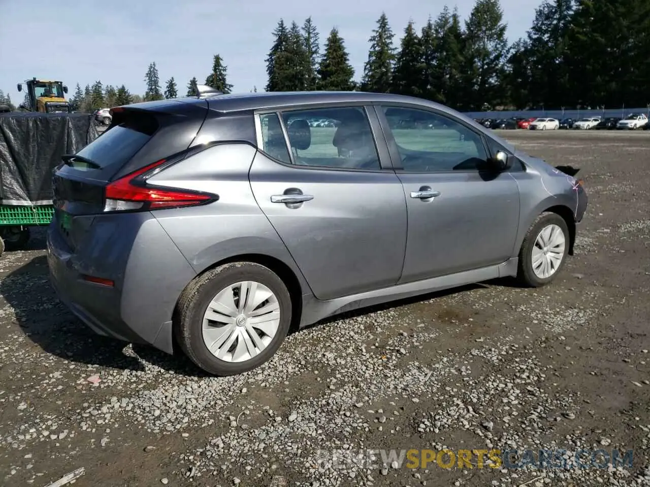 3 Photograph of a damaged car 1N4AZ1BV2PC555166 NISSAN LEAF 2023