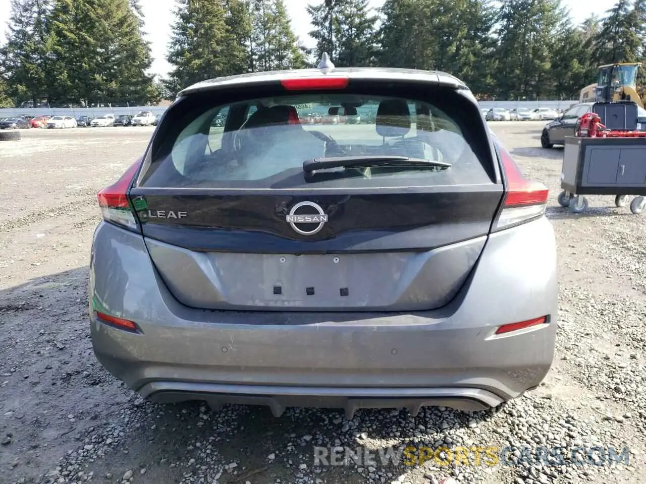 6 Photograph of a damaged car 1N4AZ1BV2PC555166 NISSAN LEAF 2023