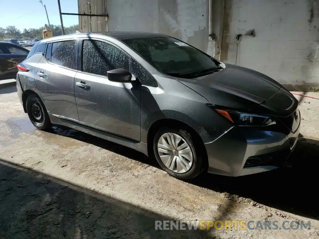 4 Photograph of a damaged car 1N4AZ1BV2PC557693 NISSAN LEAF 2023