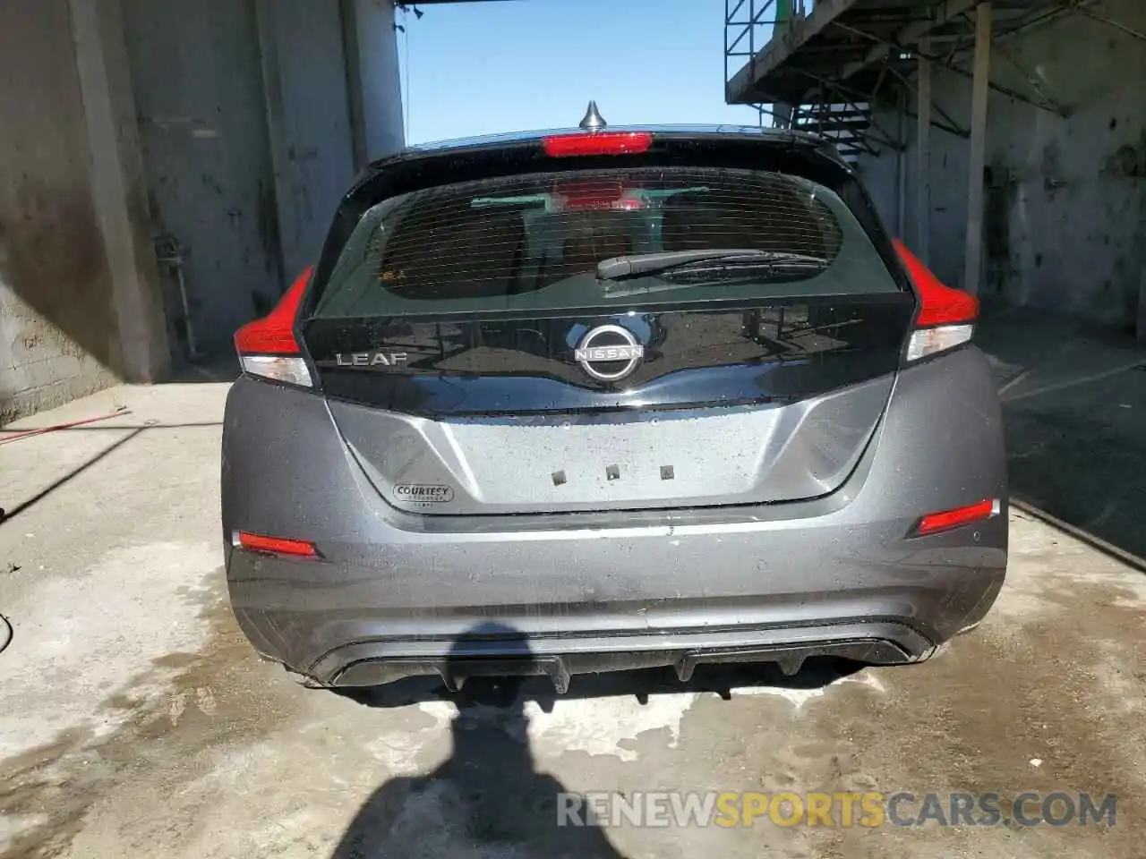 6 Photograph of a damaged car 1N4AZ1BV2PC557693 NISSAN LEAF 2023