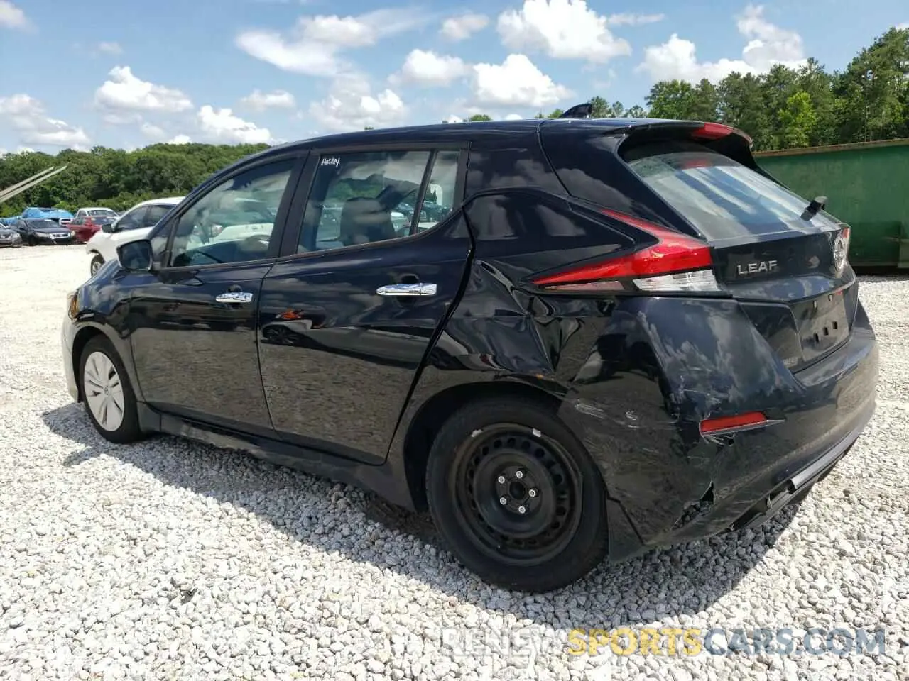 2 Photograph of a damaged car 1N4AZ1BV4PC561485 NISSAN LEAF 2023