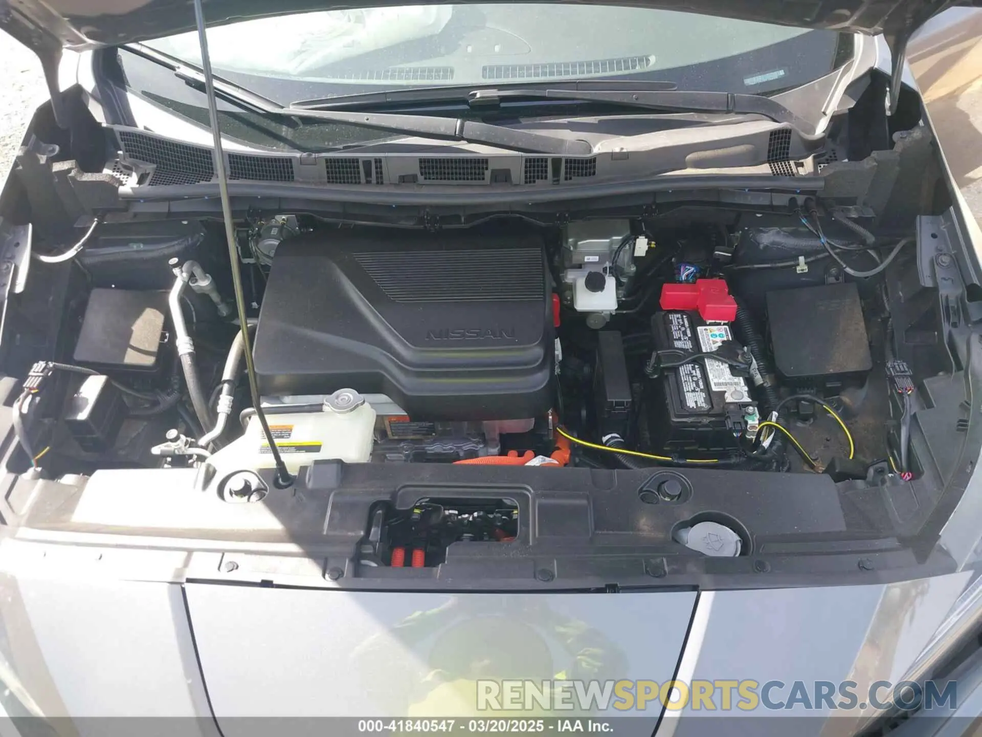 10 Photograph of a damaged car 1N4AZ1BV5PC554920 NISSAN LEAF 2023
