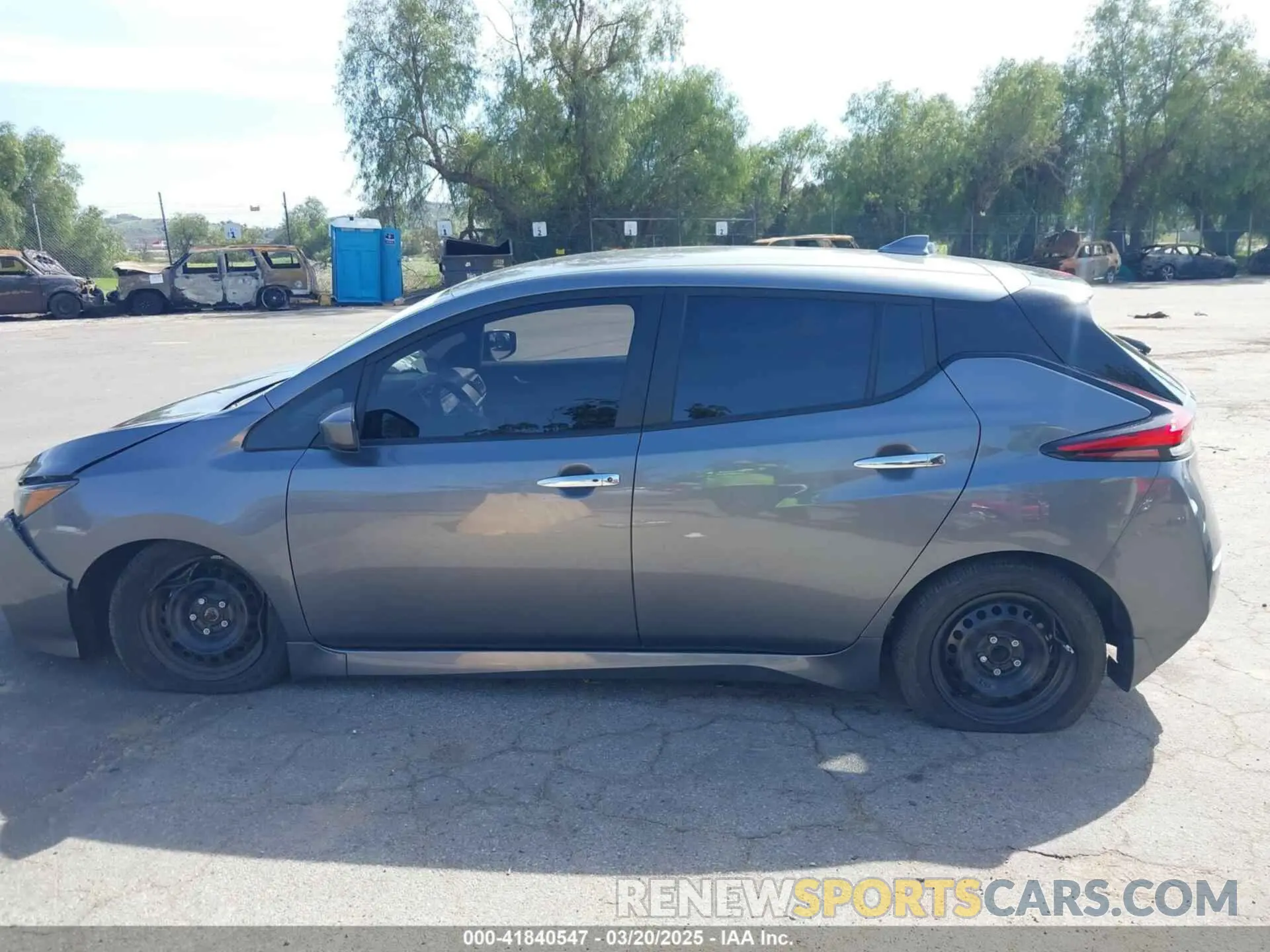 15 Photograph of a damaged car 1N4AZ1BV5PC554920 NISSAN LEAF 2023