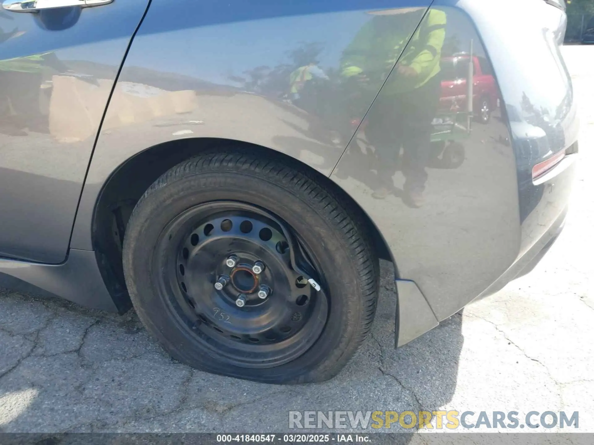 20 Photograph of a damaged car 1N4AZ1BV5PC554920 NISSAN LEAF 2023