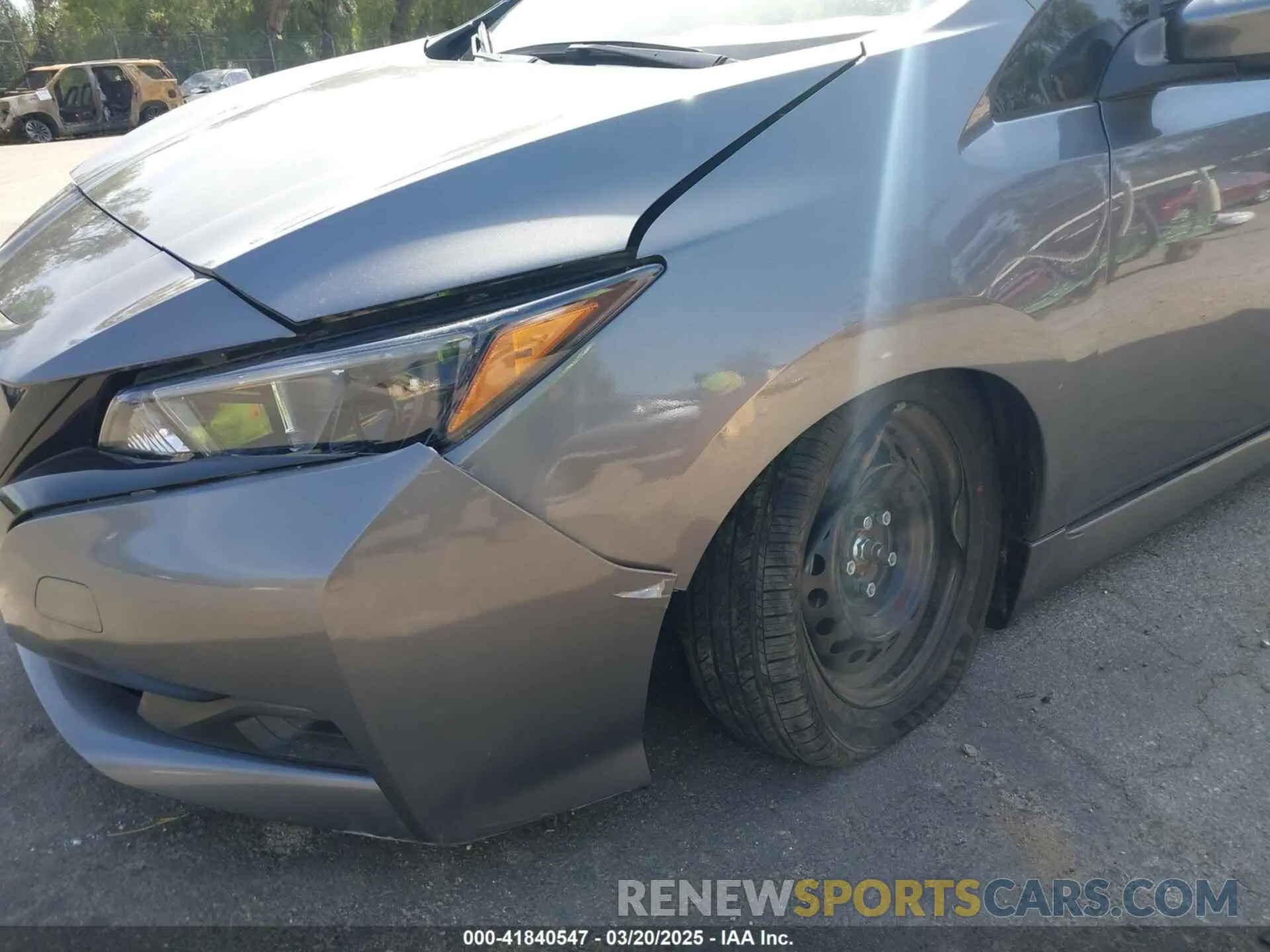 6 Photograph of a damaged car 1N4AZ1BV5PC554920 NISSAN LEAF 2023