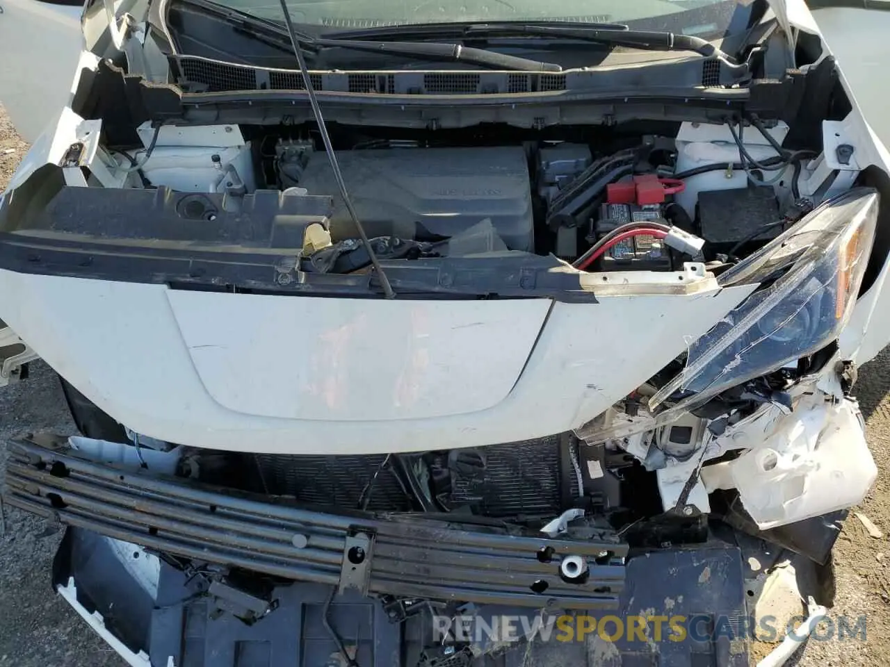 11 Photograph of a damaged car 1N4AZ1BV6PC553744 NISSAN LEAF 2023