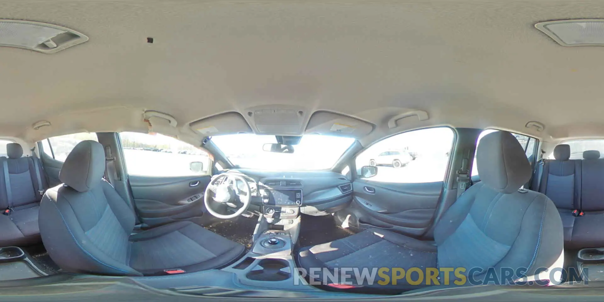 14 Photograph of a damaged car 1N4AZ1BV6PC553744 NISSAN LEAF 2023