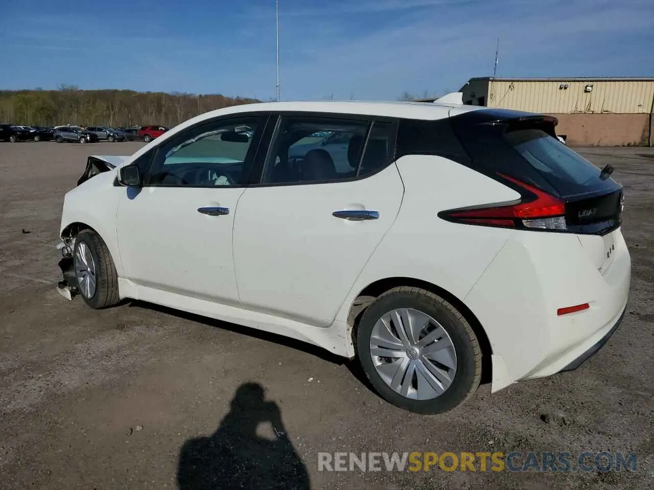 2 Photograph of a damaged car 1N4AZ1BV6PC553744 NISSAN LEAF 2023