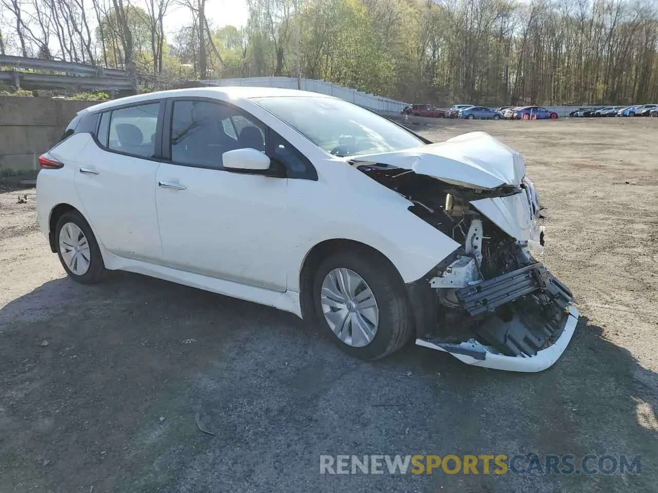 4 Photograph of a damaged car 1N4AZ1BV6PC553744 NISSAN LEAF 2023