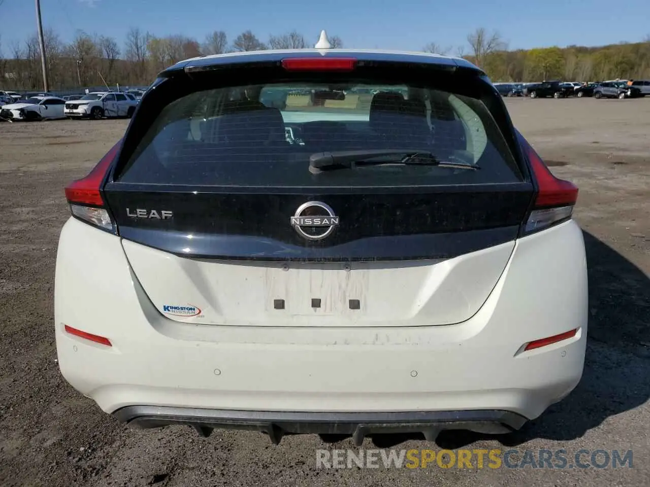 6 Photograph of a damaged car 1N4AZ1BV6PC553744 NISSAN LEAF 2023