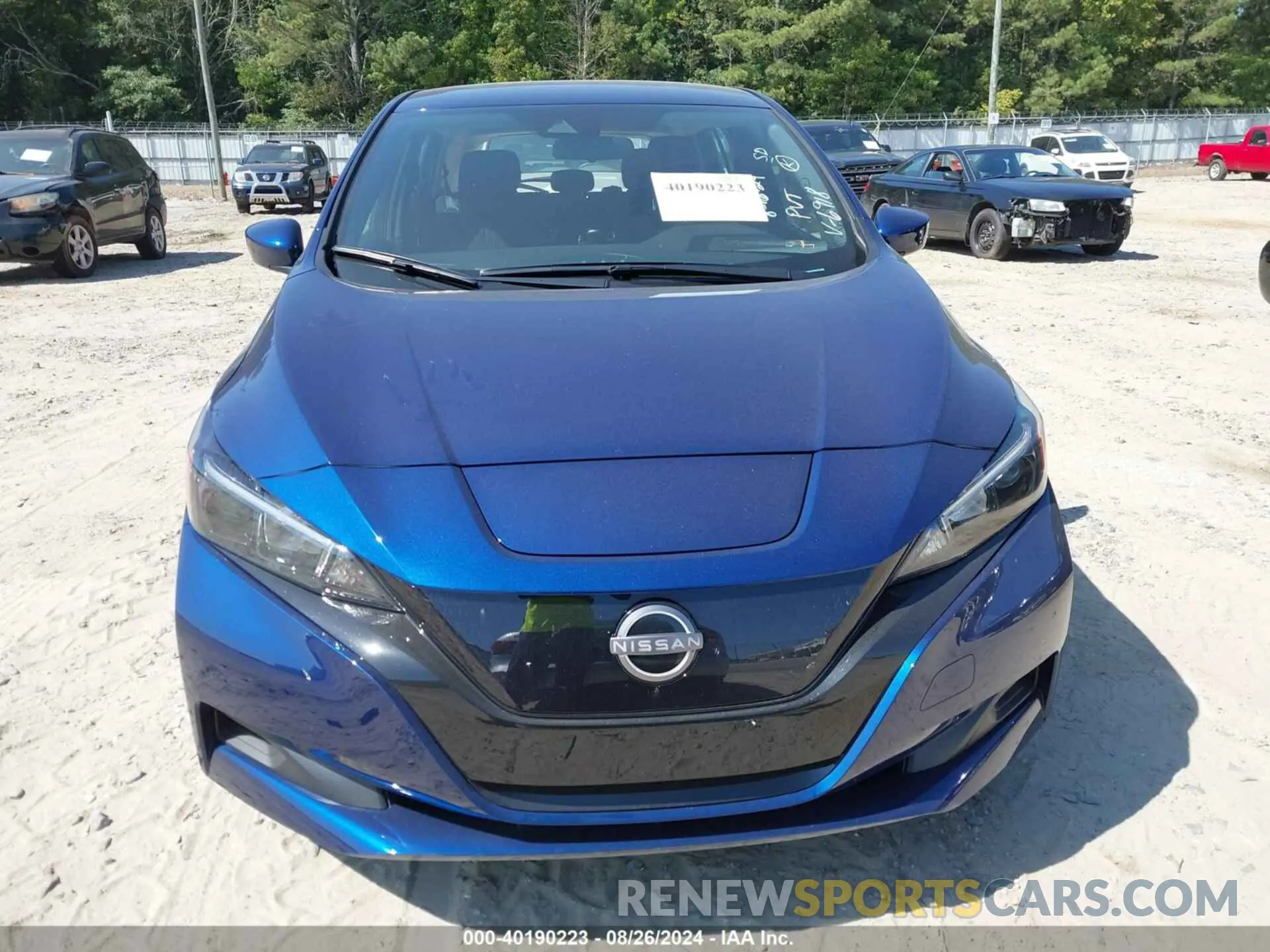 12 Photograph of a damaged car 1N4AZ1BV6PC556918 NISSAN LEAF 2023