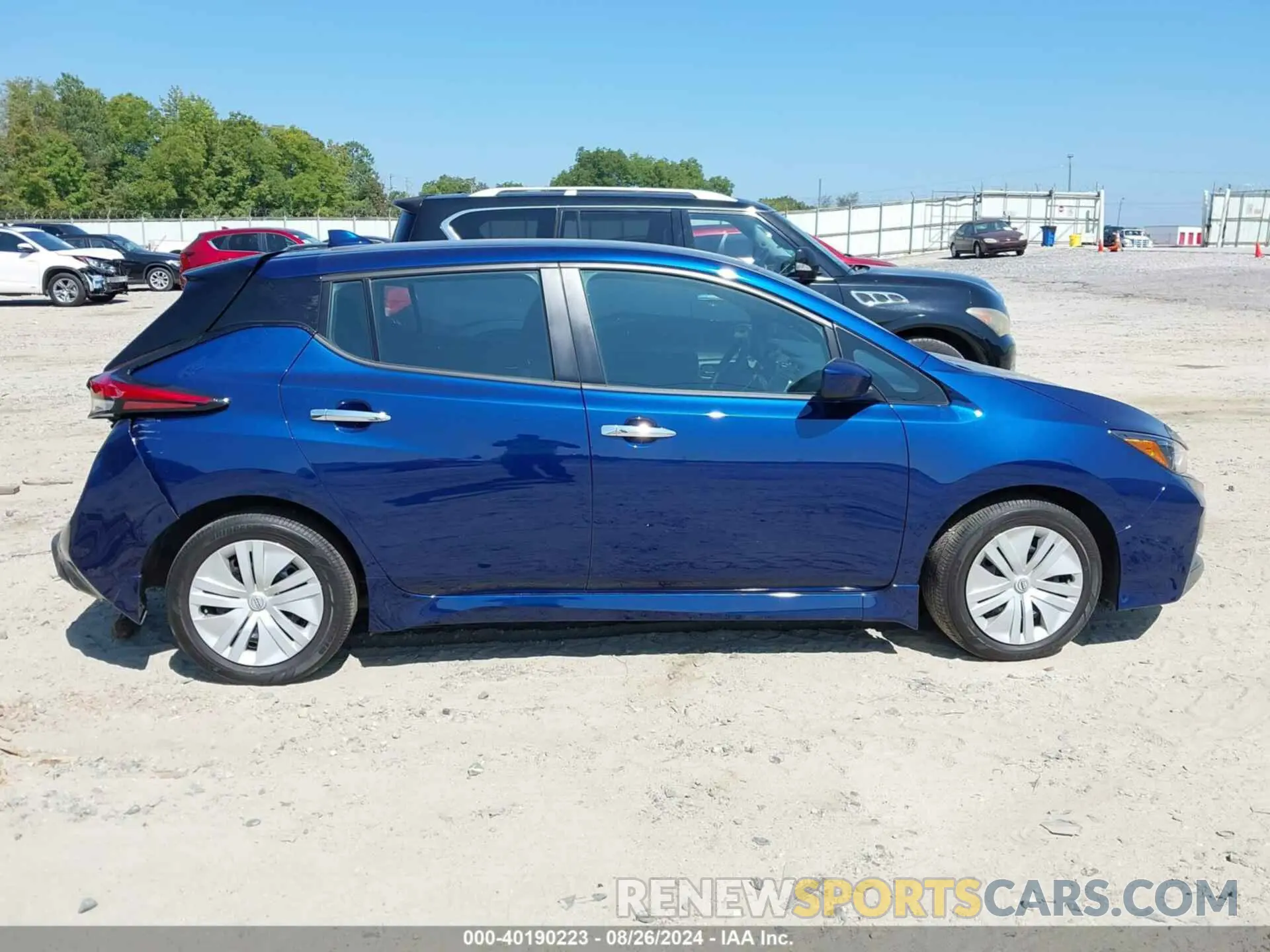 13 Photograph of a damaged car 1N4AZ1BV6PC556918 NISSAN LEAF 2023