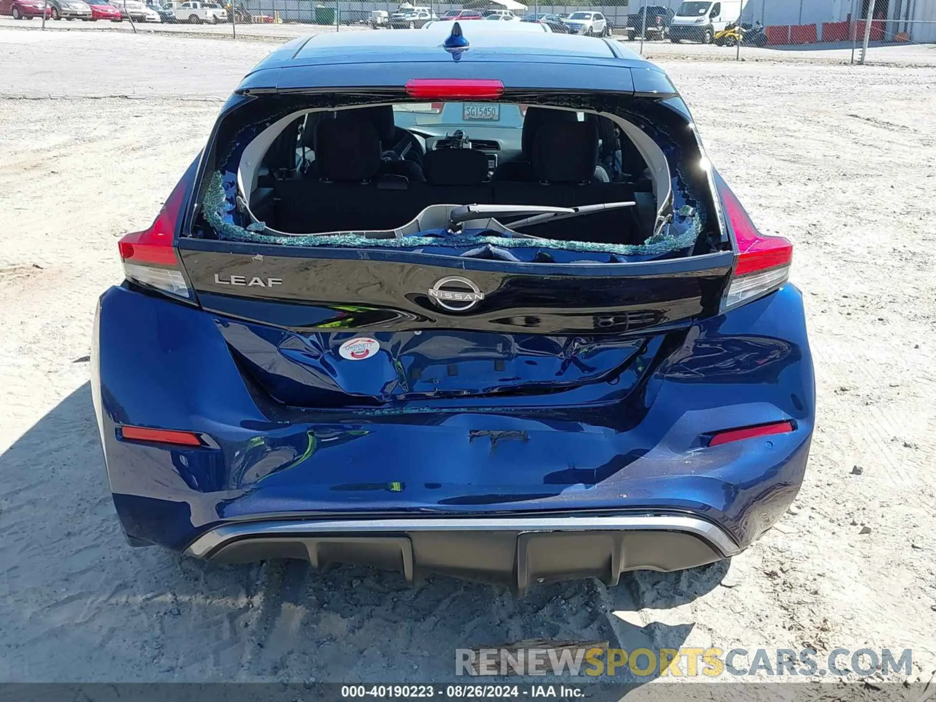 16 Photograph of a damaged car 1N4AZ1BV6PC556918 NISSAN LEAF 2023