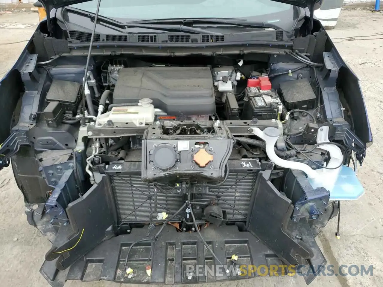 11 Photograph of a damaged car 1N4AZ1BV6PC562556 NISSAN LEAF 2023
