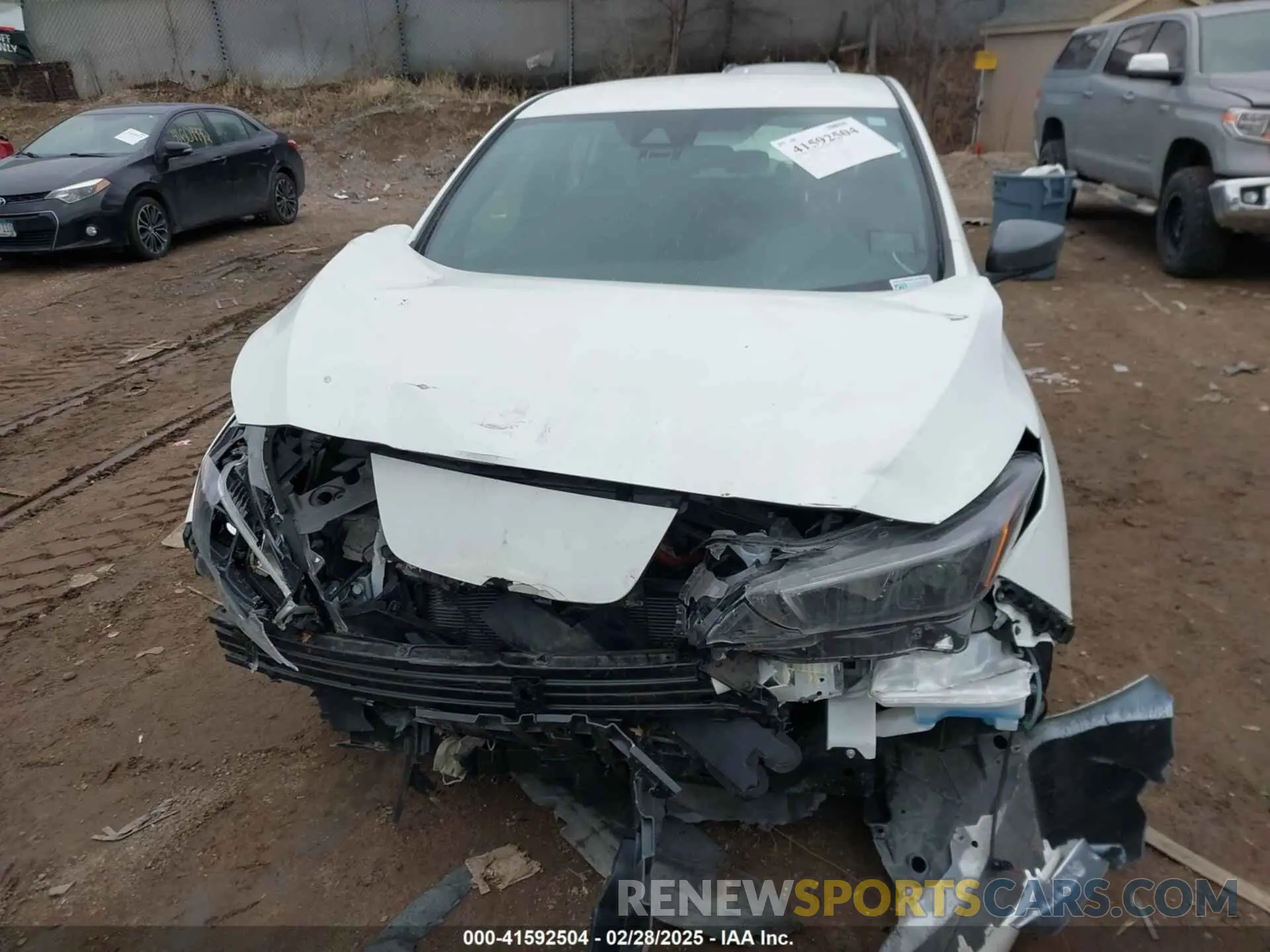 12 Photograph of a damaged car 1N4AZ1BV7PC551730 NISSAN LEAF 2023