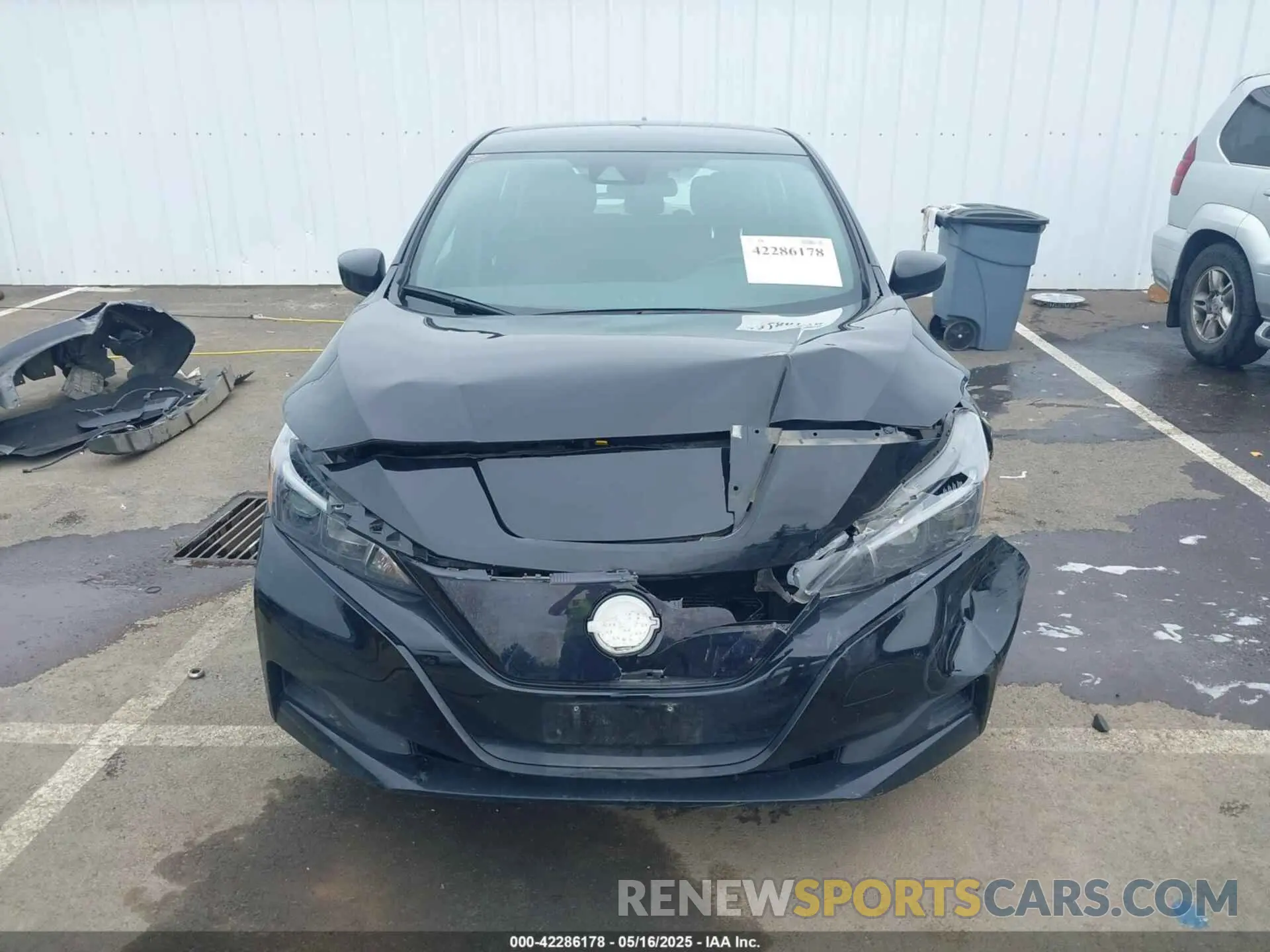 12 Photograph of a damaged car 1N4AZ1BV7PC557687 NISSAN LEAF 2023