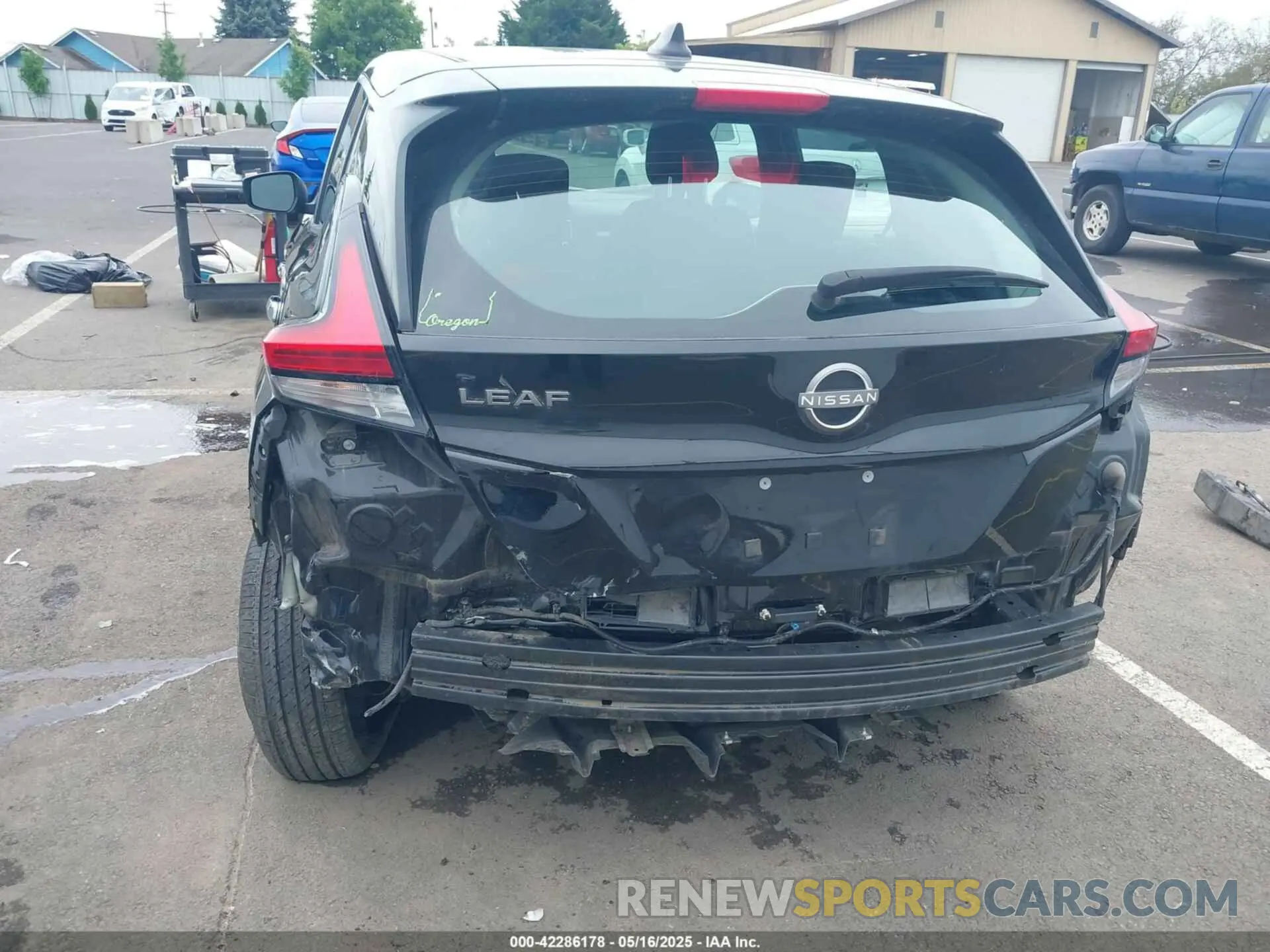 19 Photograph of a damaged car 1N4AZ1BV7PC557687 NISSAN LEAF 2023
