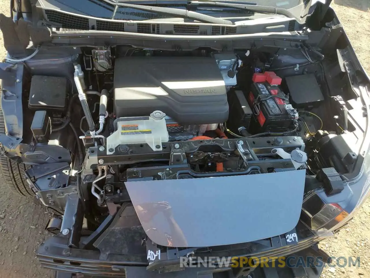 11 Photograph of a damaged car 1N4AZ1BV7PC557950 NISSAN LEAF 2023