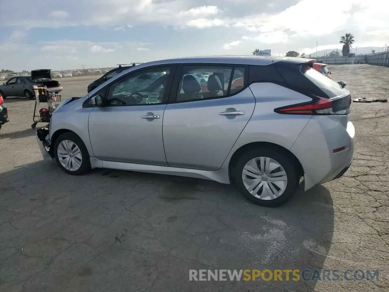 2 Photograph of a damaged car 1N4AZ1BV8PC556452 NISSAN LEAF 2023