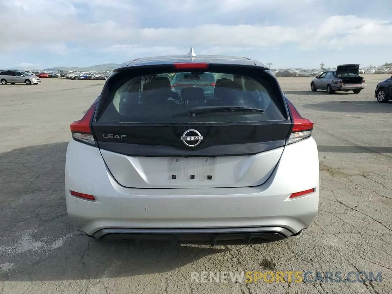 6 Photograph of a damaged car 1N4AZ1BV8PC556452 NISSAN LEAF 2023