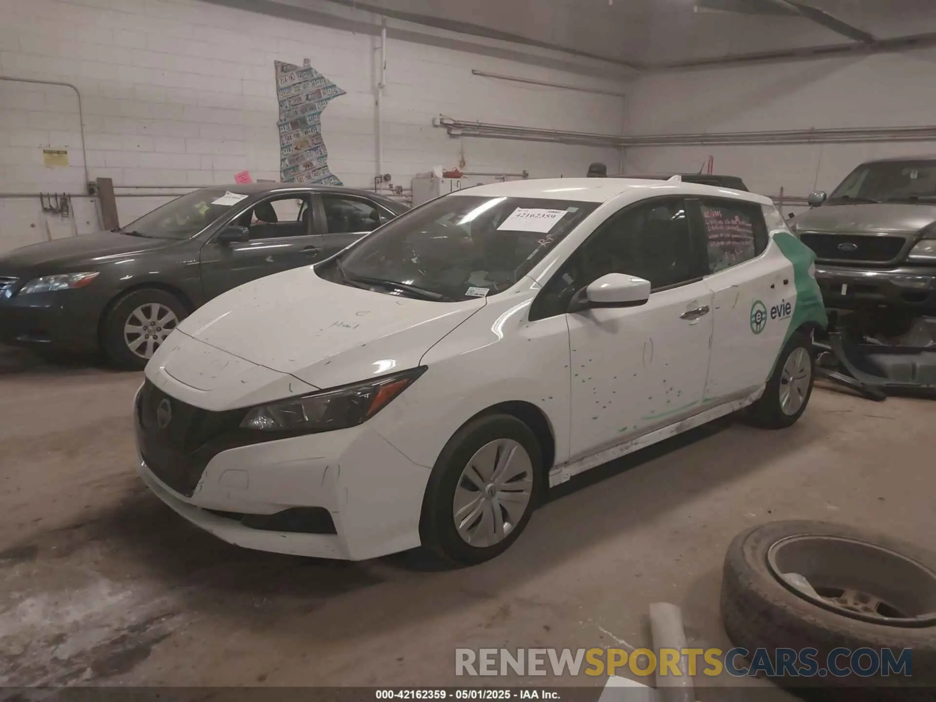 2 Photograph of a damaged car 1N4AZ1BV8PC559724 NISSAN LEAF 2023