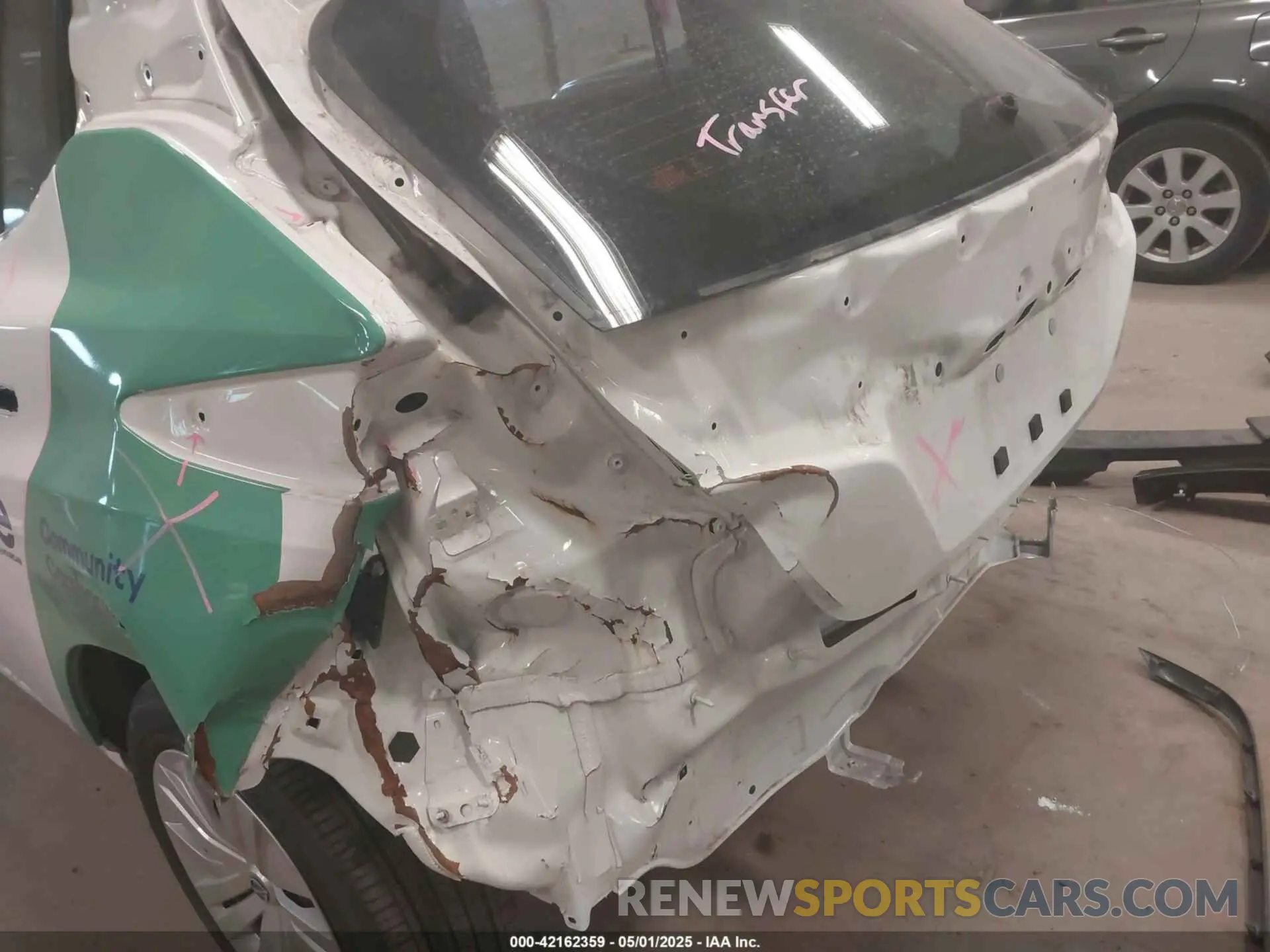 6 Photograph of a damaged car 1N4AZ1BV8PC559724 NISSAN LEAF 2023