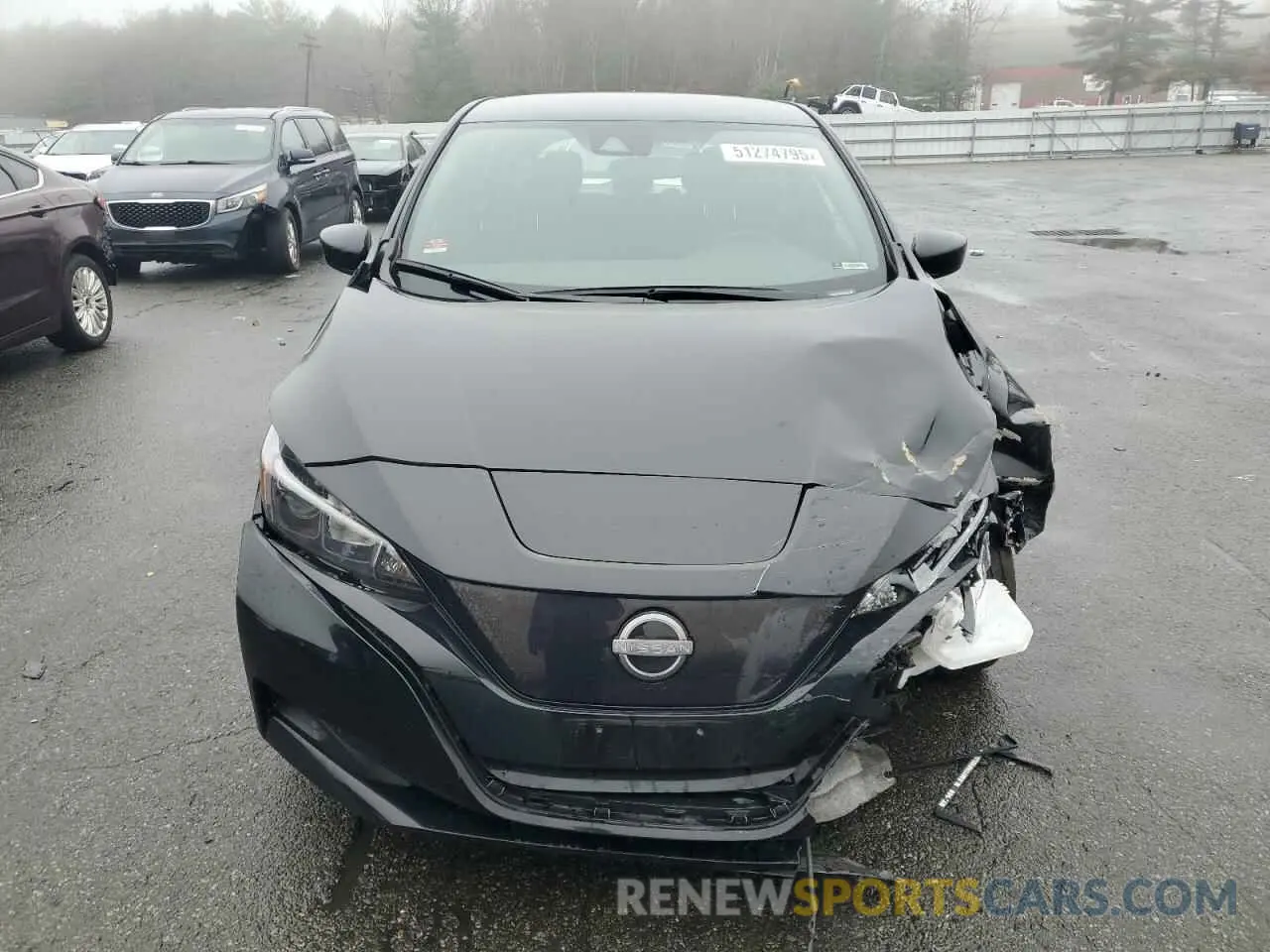 5 Photograph of a damaged car 1N4AZ1BV8PC561618 NISSAN LEAF 2023