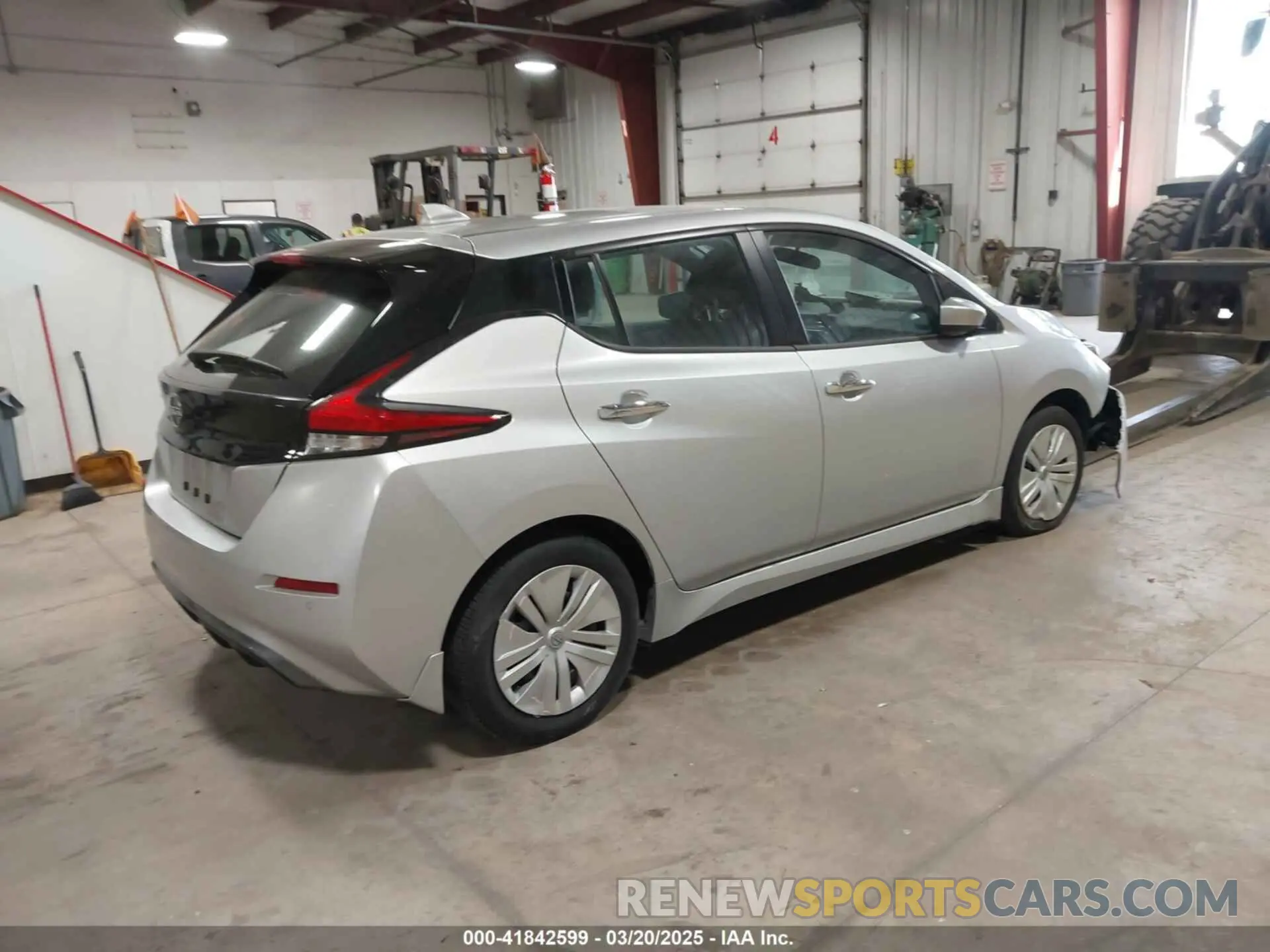 4 Photograph of a damaged car 1N4AZ1BV9PC559344 NISSAN LEAF 2023