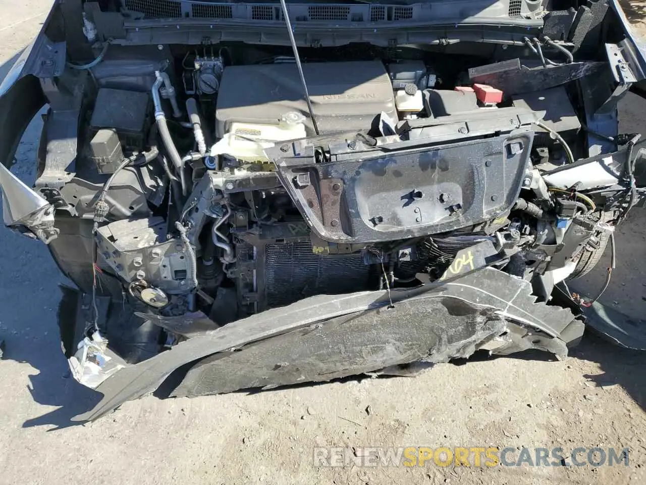 12 Photograph of a damaged car 1N4AZ1BVXPC554976 NISSAN LEAF 2023