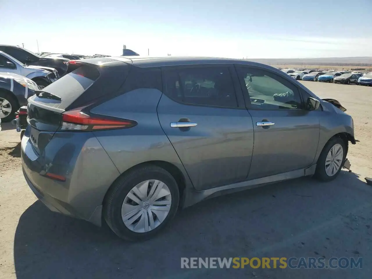 3 Photograph of a damaged car 1N4AZ1BVXPC554976 NISSAN LEAF 2023