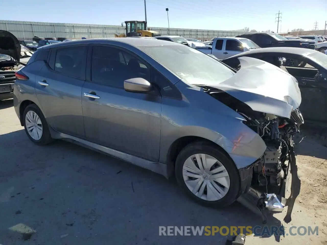 4 Photograph of a damaged car 1N4AZ1BVXPC554976 NISSAN LEAF 2023