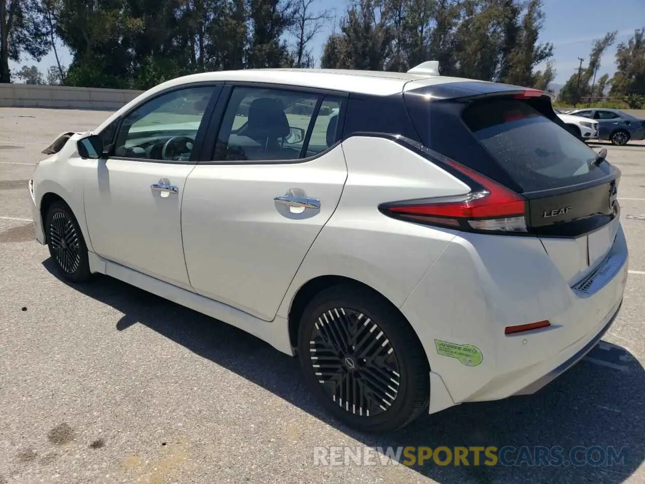 2 Photograph of a damaged car 1N4CZ1CV0PC557151 NISSAN LEAF 2023