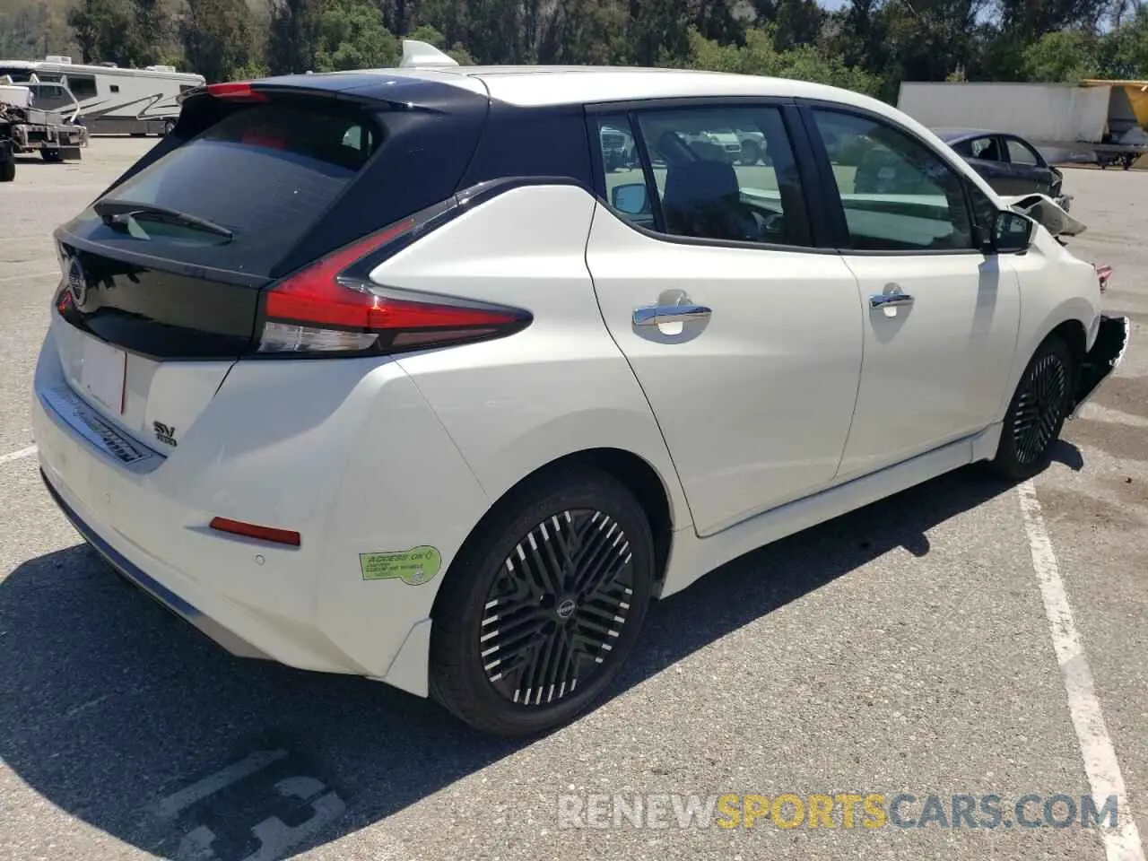 3 Photograph of a damaged car 1N4CZ1CV0PC557151 NISSAN LEAF 2023