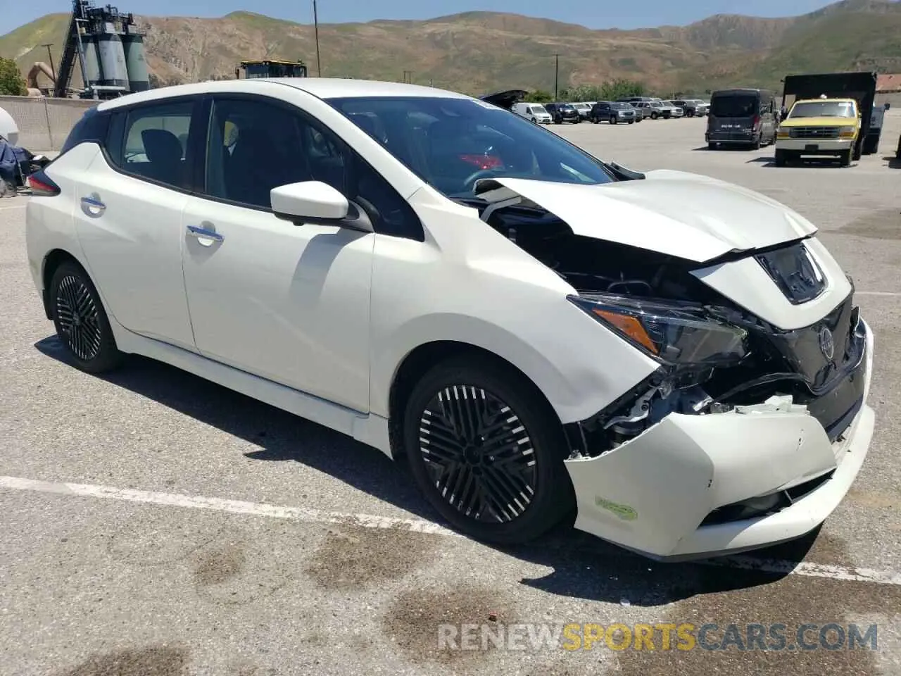 4 Photograph of a damaged car 1N4CZ1CV0PC557151 NISSAN LEAF 2023
