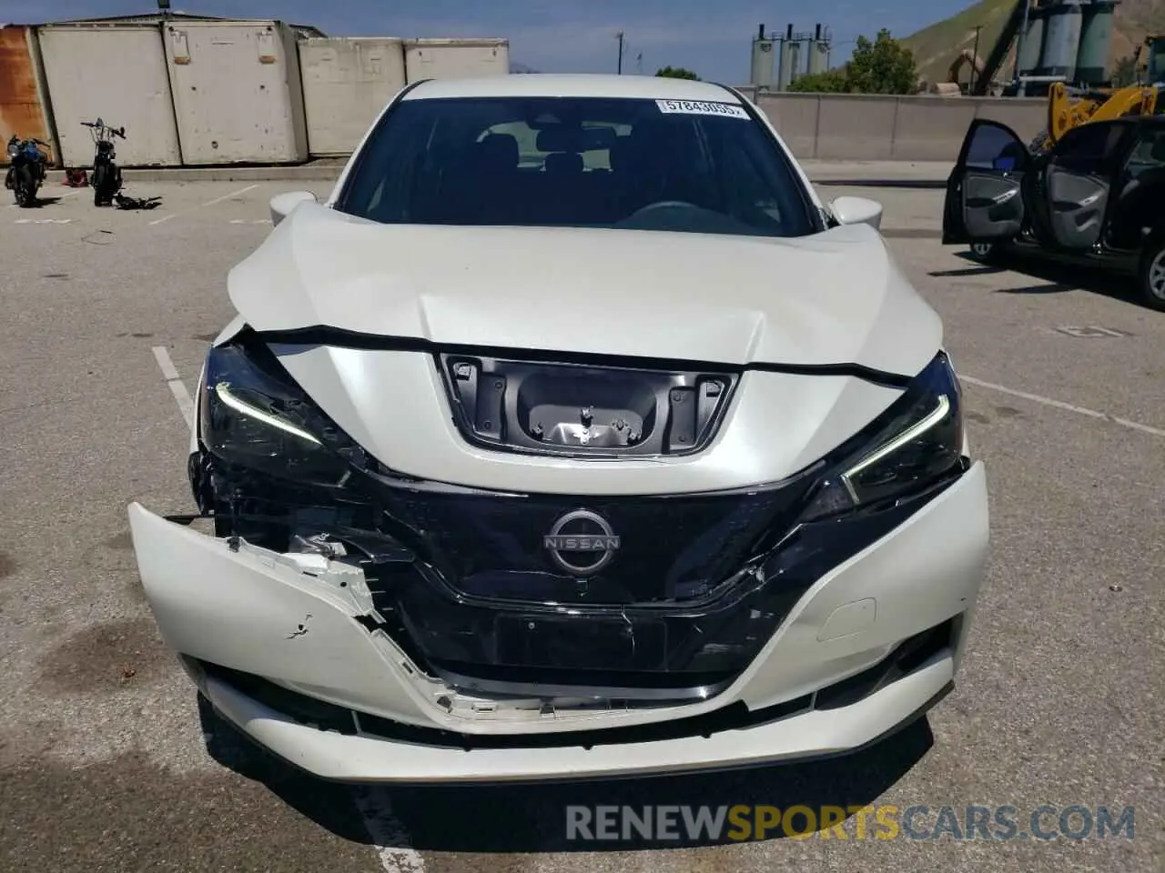 5 Photograph of a damaged car 1N4CZ1CV0PC557151 NISSAN LEAF 2023