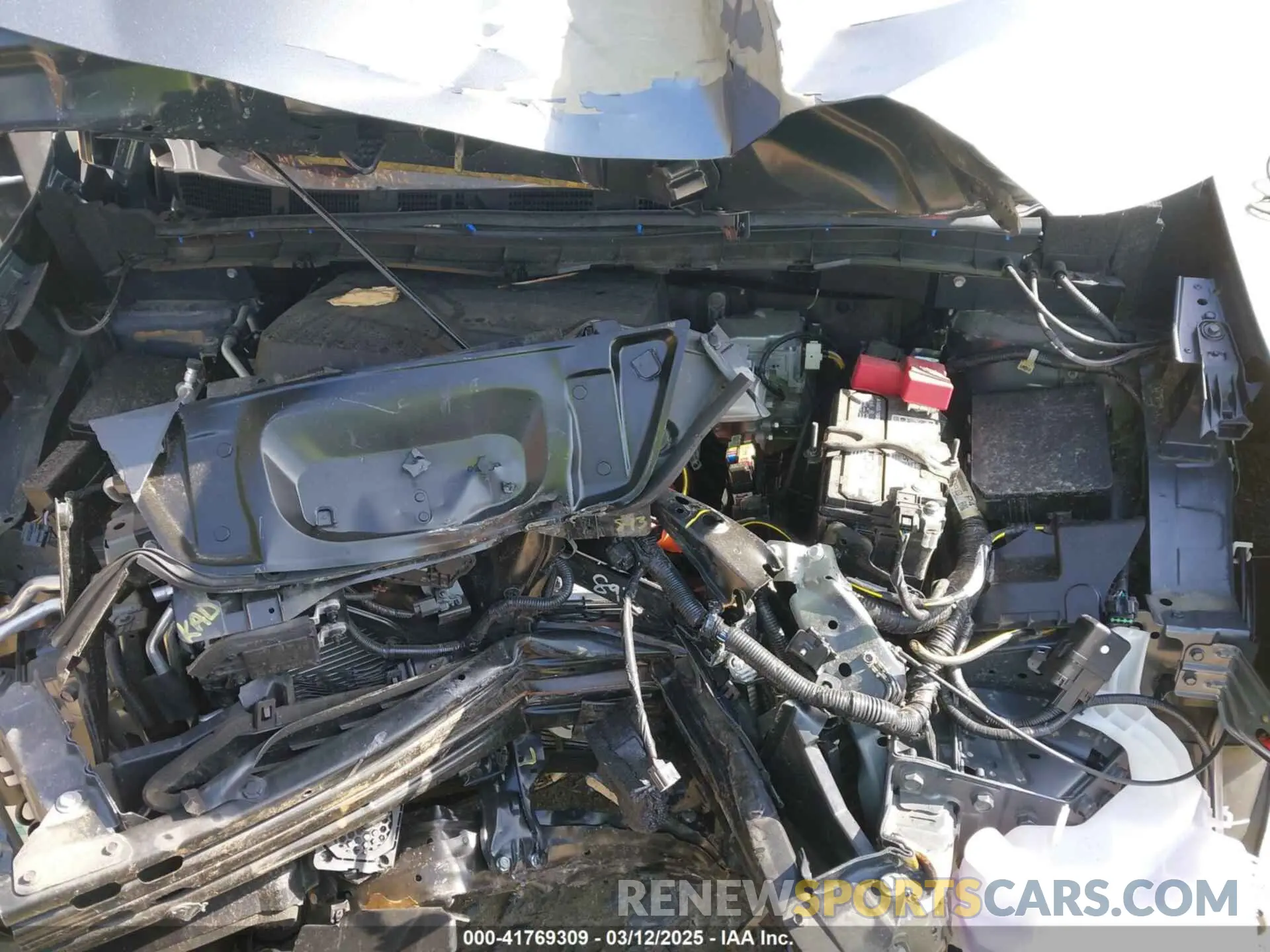 10 Photograph of a damaged car 1N4CZ1CV1PC557353 NISSAN LEAF 2023