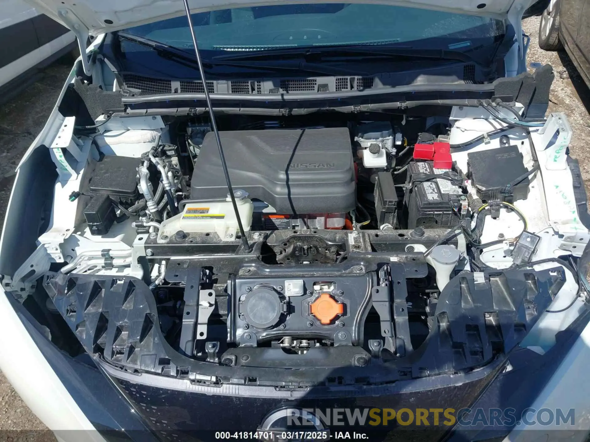 10 Photograph of a damaged car 1N4CZ1CV2PC557412 NISSAN LEAF 2023