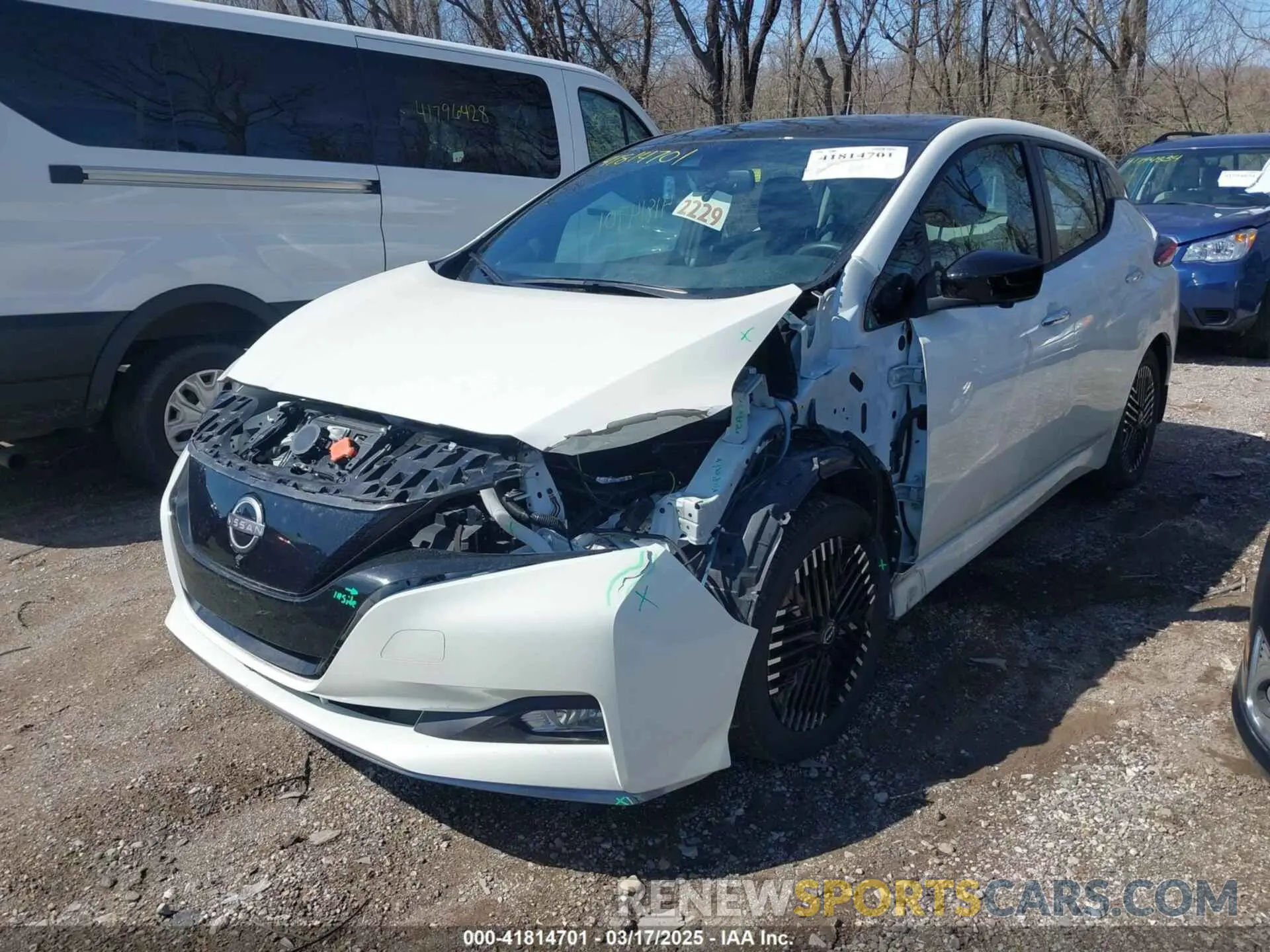 20 Photograph of a damaged car 1N4CZ1CV2PC557412 NISSAN LEAF 2023