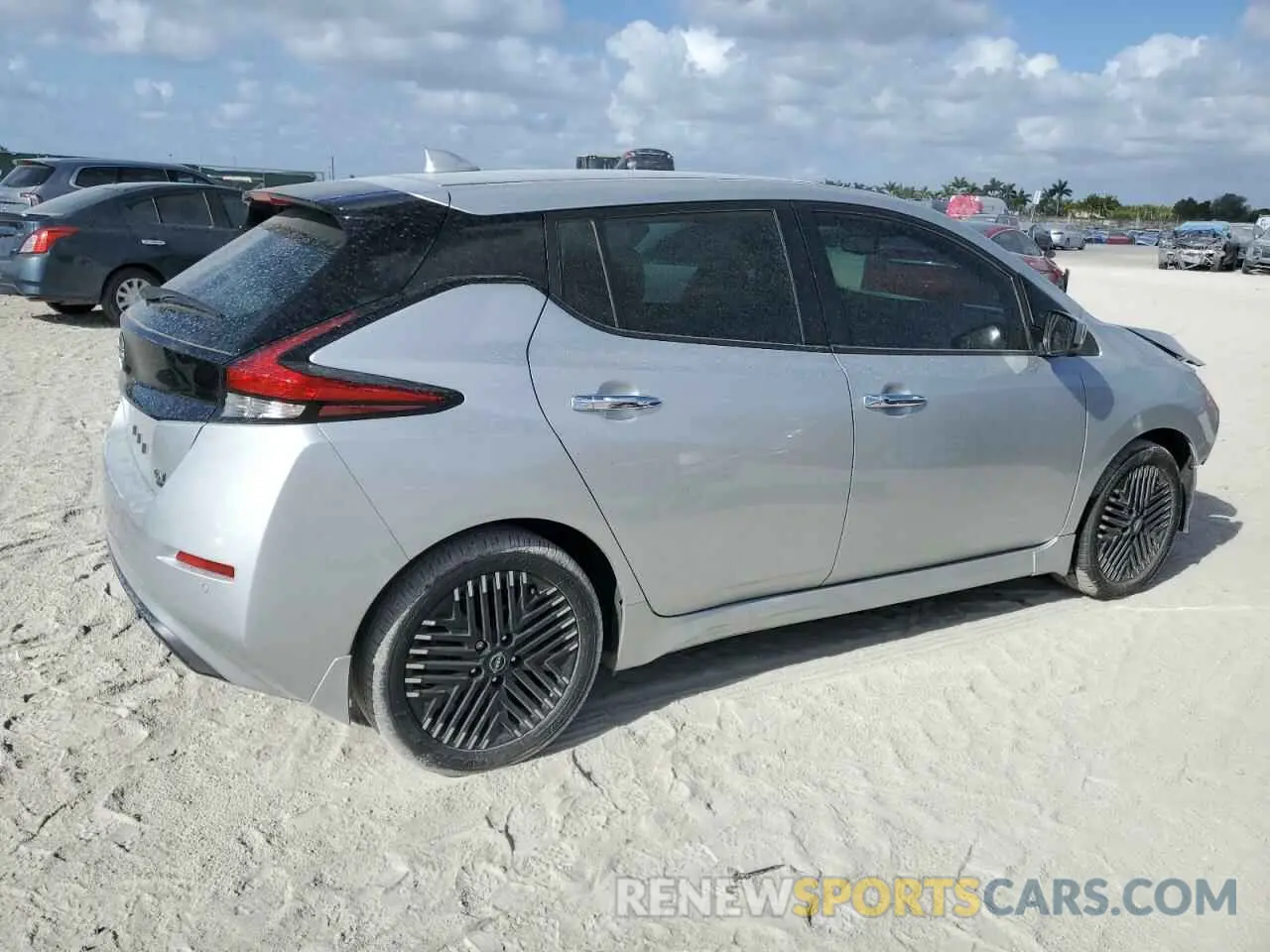 3 Photograph of a damaged car 1N4CZ1CV4PC559467 NISSAN LEAF 2023