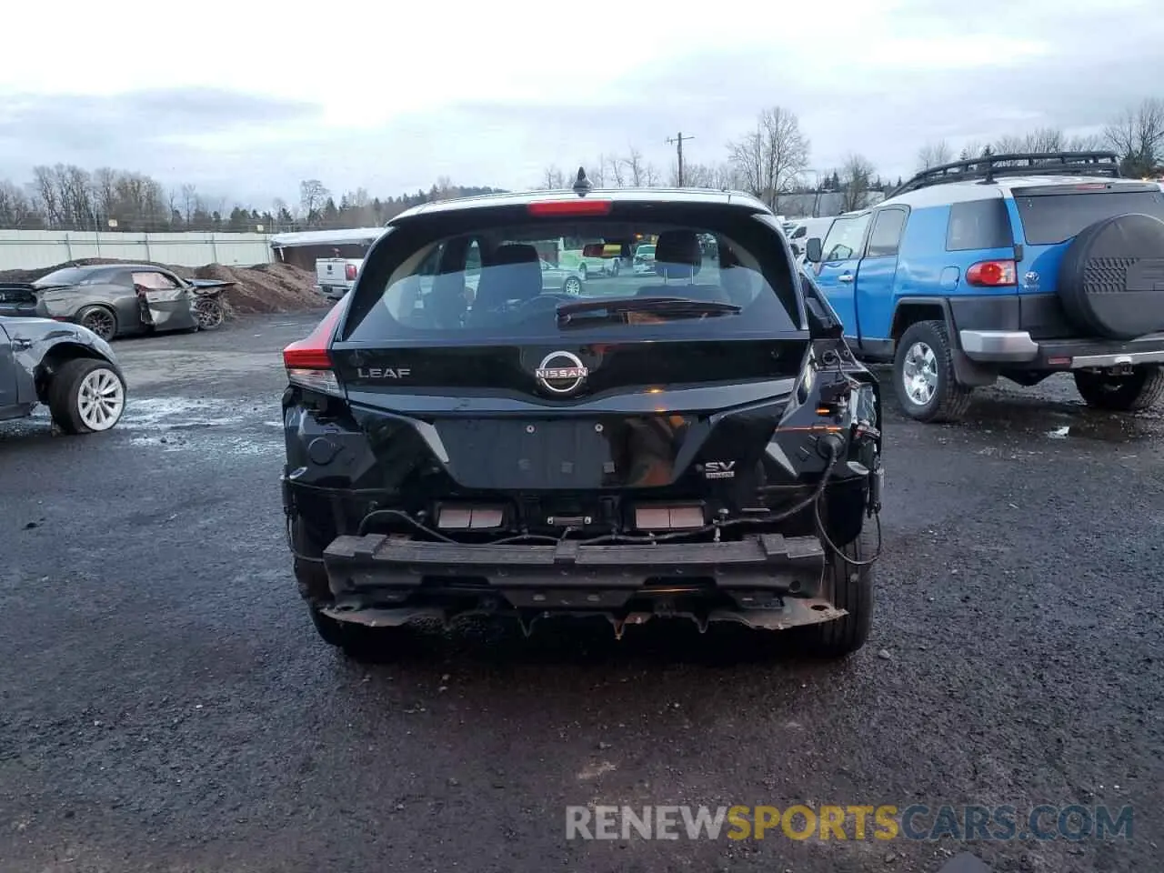 6 Photograph of a damaged car 1N4CZ1CV5PC552799 NISSAN LEAF 2023
