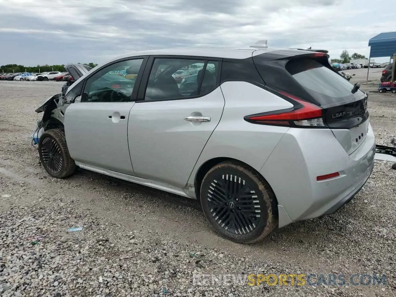 2 Photograph of a damaged car 1N4CZ1CV6PC563116 NISSAN LEAF 2023